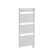 ICO Savoy electric hardwired towel warmer, 29.5 x 66.5 in, Chrome