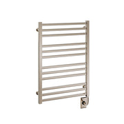 ICO Avento electric hardwired towel warmer, 23.5 x 31 in, Polished Nickel