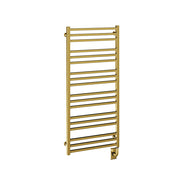 ICO Avento electric hardwired towel warmer, 23.5 x 47.5 in, Brushed Gold