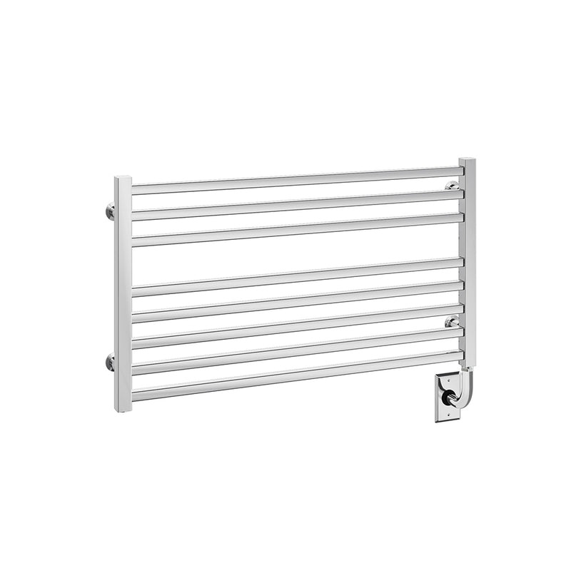 ICO Avento electric hardwired towel warmer, 35.5 x 19 in, Chrome