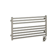 ICO Avento electric hardwired towel warmer, 35.5 x 19 in, Brushed Nickel