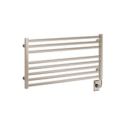 ICO Avento electric hardwired towel warmer, 35.5 x 19 in, Polished Nickel
