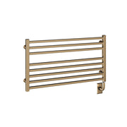 ICO Avento electric hardwired towel warmer, 35.5 x 19 in, Brushed Bronze