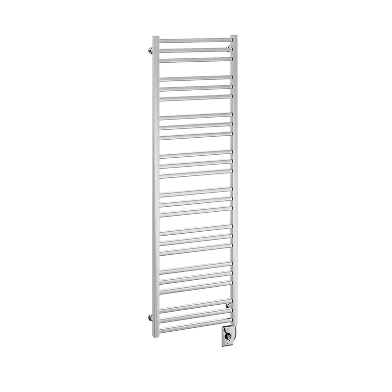 ICO Avento electric hardwired towel warmer, 19.5 x 64 in, Chrome