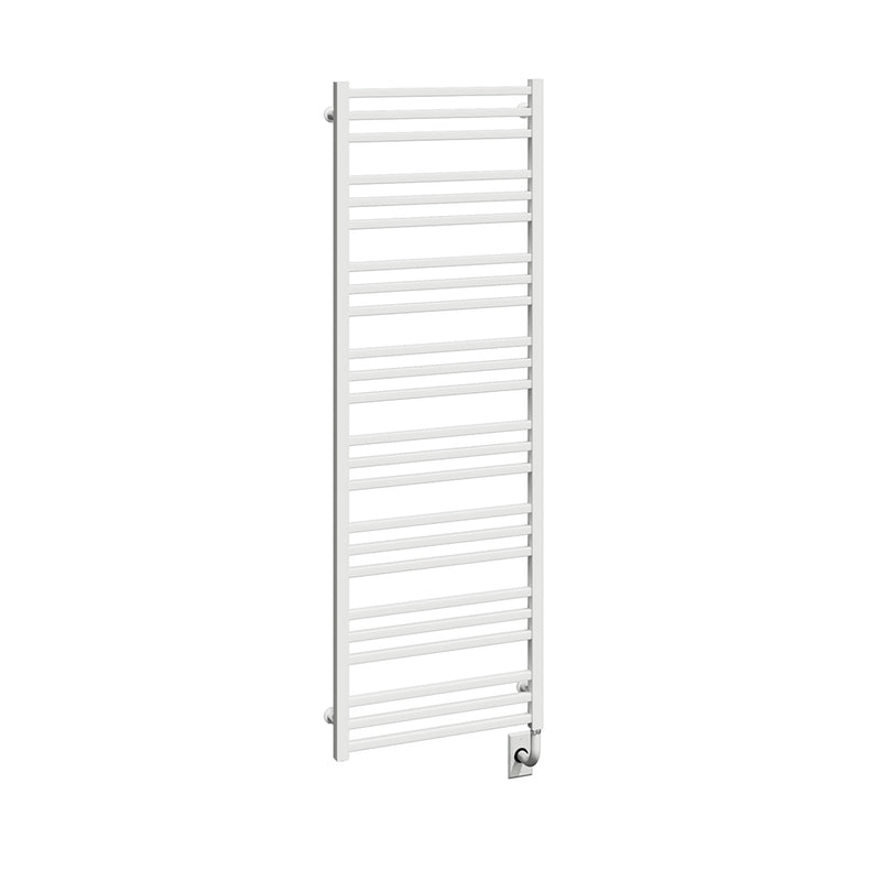 ICO Avento electric hardwired towel warmer, 23.5 x 64 in, Matte White