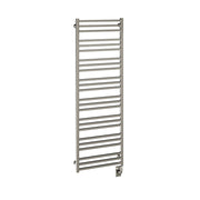 ICO Avento electric hardwired towel warmer, 23.5 x 64 in, Brushed Nickel