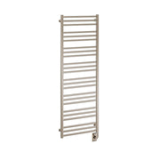 ICO Avento electric hardwired towel warmer, 23.5 x 64 in, Polished Nickel