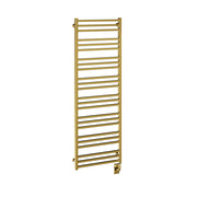 ICO Avento electric hardwired towel warmer, 23.5 x 64 in, Brushed Gold