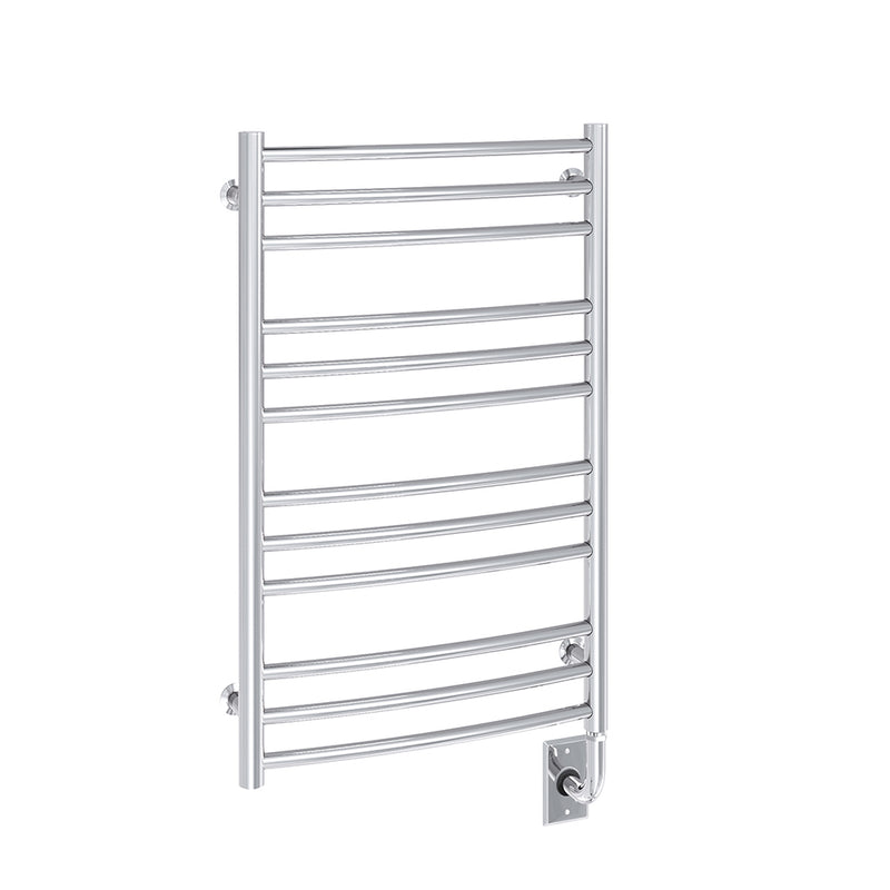 ICO Laveno electric hardwired towel warmer, 19.5 x 31 in, Chrome