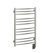 ICO Laveno electric hardwired towel warmer, 19.5 x 31 in, Polished Nickel