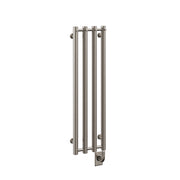 ICO Rosendal electric hardwired towel warmer, 10.5 x 37.5 in, Brushed Nickel