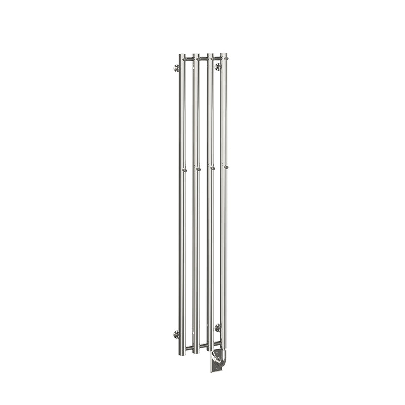 ICO Rosendal electric hardwired towel warmer, 10.5 x 59 in, Chrome
