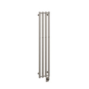 ICO Rosendal electric hardwired towel warmer, 10.5 x 59 in, Brushed Nickel