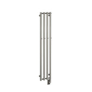 ICO Rosendal electric hardwired towel warmer, 10.5 x 59 in, Polished Nickel