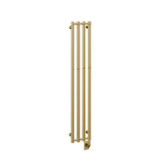 ICO Rosendal electric hardwired towel warmer, 10.5 x 59 in, Brushed Gold