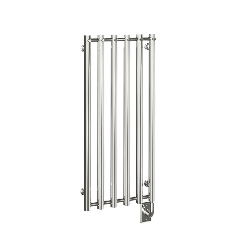 ICO Rosendal electric hardwired towel warmer, 16.5 x 37.5 in, Chrome