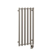 ICO Rosendal electric hardwired towel warmer, 16.5 x 37.5 in, Brushed Nickel