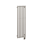 ICO Rosendal electric hardwired towel warmer, 16.5 x 59 in, Brushed Nickel