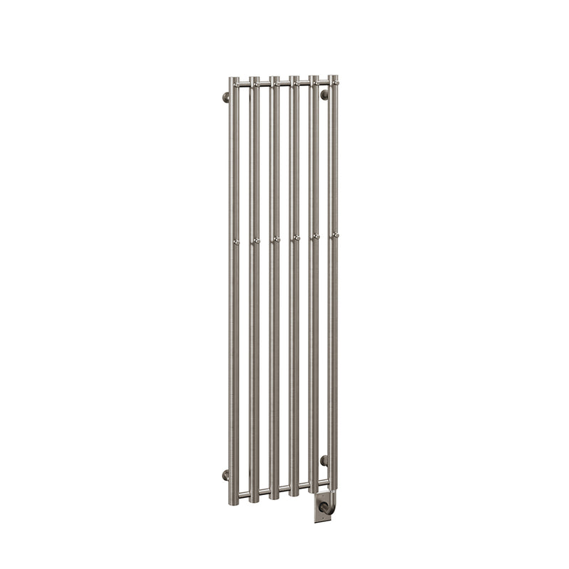 ICO Rosendal electric hardwired towel warmer, 16.5 x 59 in, Brushed Nickel