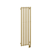 ICO Rosendal electric hardwired towel warmer, 16.5 x 59 in, Brushed Gold