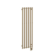 ICO Rosendal electric hardwired towel warmer, 16.5 x 59 in, Brushed Bronze