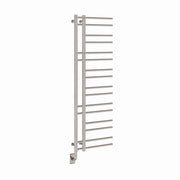 ICO Ortona electric hardwired towel warmer, 19.5 x 60.5 in, Polished Nickel