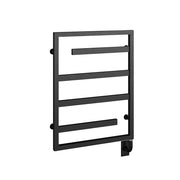 ICO Vasto electric hardwired towel warmer, 23.5 x 31 in, Matte Black