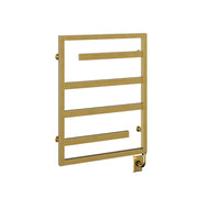 ICO Vasto electric hardwired towel warmer, 23.5 x 31 in, Brushed Gold