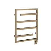 ICO Vasto electric hardwired towel warmer, 23.5 x 31 in, Brushed Bronze