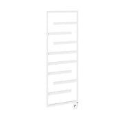 ICO Vasto electric hardwired towel warmer, 23.5 x 64 in, Matte White