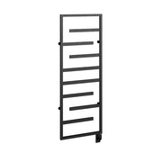 ICO Vasto electric hardwired towel warmer, 23.5 x 64 in, Matte Black