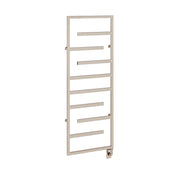 ICO Vasto electric hardwired towel warmer, 23.5 x 64 in, Polished Nickel