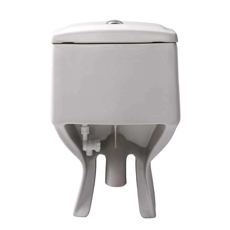WHITEHAUS COLLECTION Magic Flush Eco-Friendly One-Piece Toilet Elongated WHMFL3222-EB