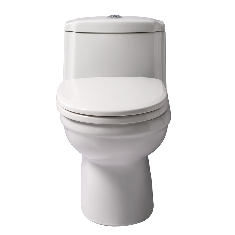 WHITEHAUS COLLECTION Magic Flush Eco-Friendly One-Piece Toilet Elongated WHMFL3222-EB
