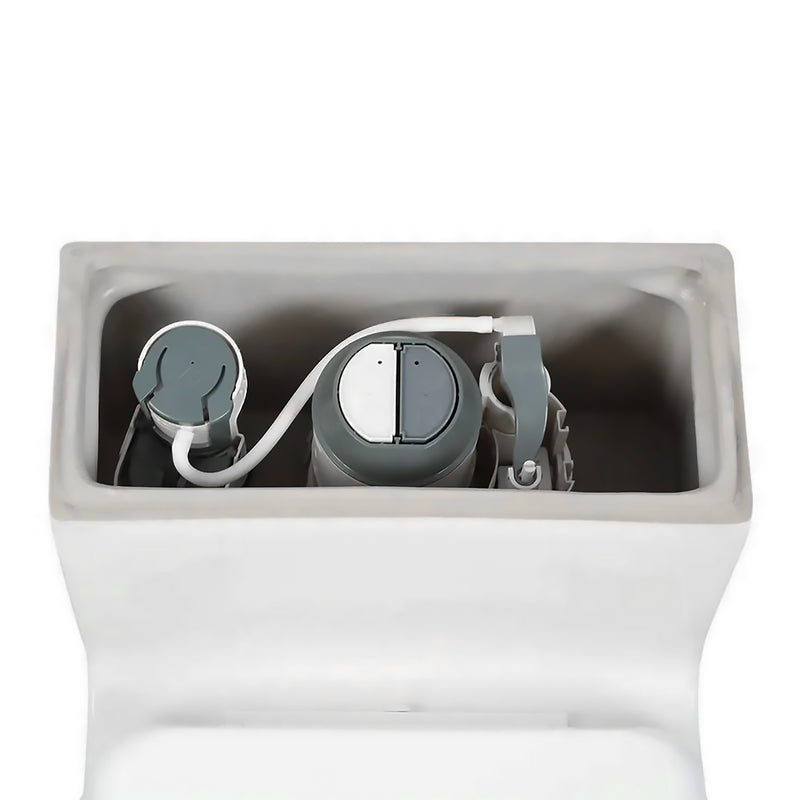 WHITEHAUS COLLECTION Magic Flush Eco-Friendly One-Piece Toilet Elongated WHMFL3351-EB