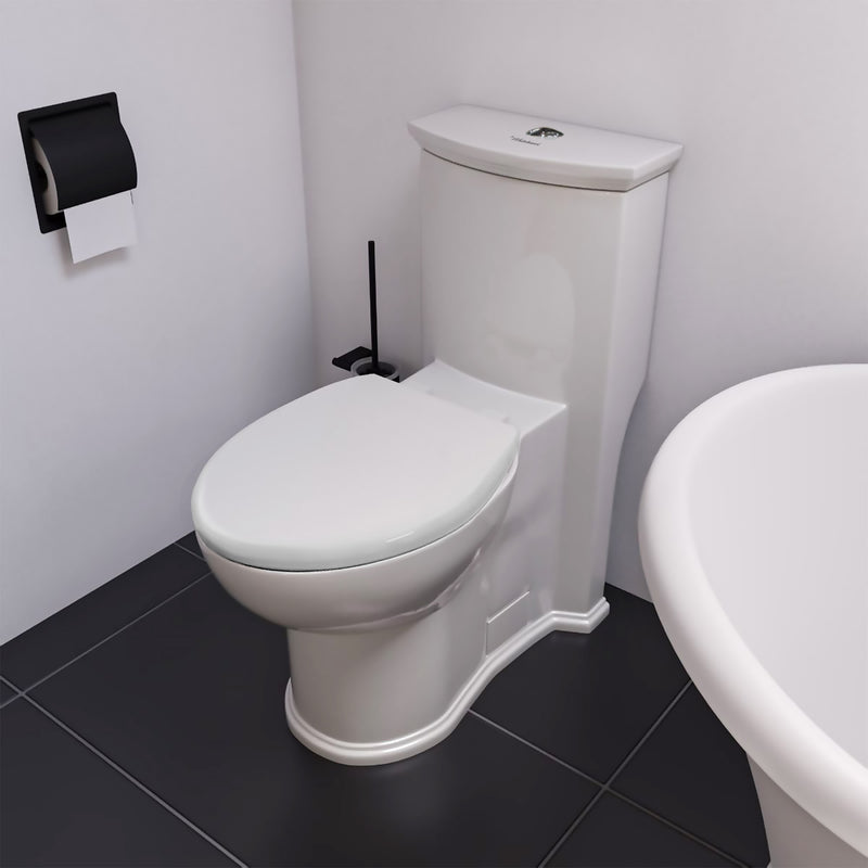 WHITEHAUS COLLECTION Magic Flush Eco-Friendly One-Piece Toilet Elongated WHMFL3364-EB