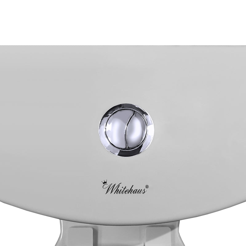 WHITEHAUS COLLECTION Magic Flush Eco-Friendly One-Piece Toilet Elongated WHMFL3364-EB