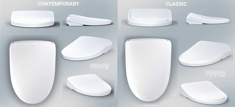 TOTO S7A Washlet Elongated Bidet Toilet Seat