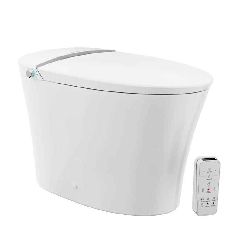 Swiss Madison Viro Smart Tankless Elongated Toilet and Bidet, Touchless Vortex Dual-Flush 1.1/1.6 gpf SM-ST060