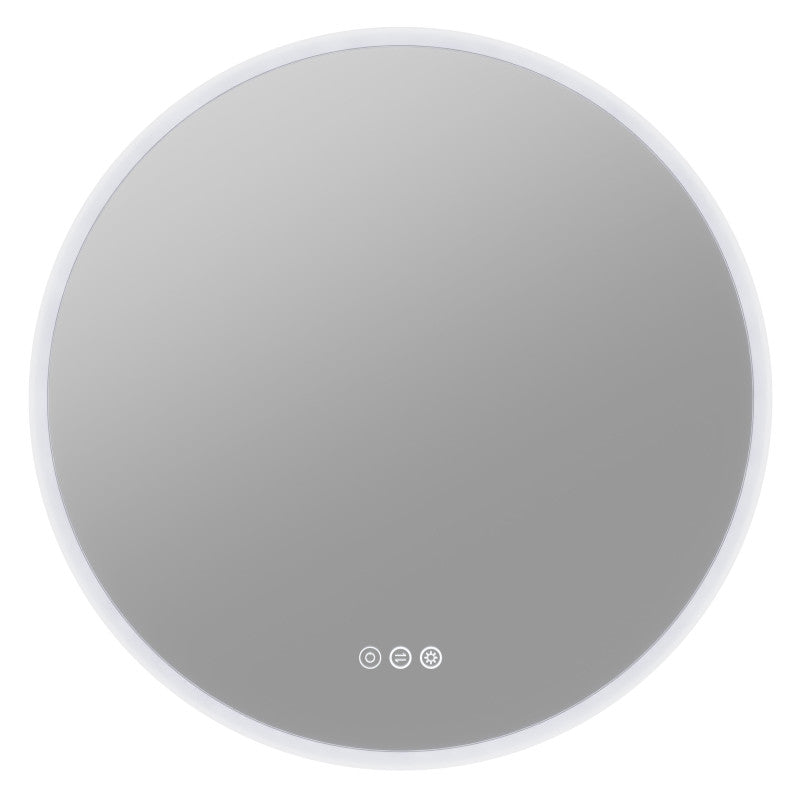ANZZI Round LED Smart Mirror 24 28 32 Inch BA-LMDFX1859-PRX