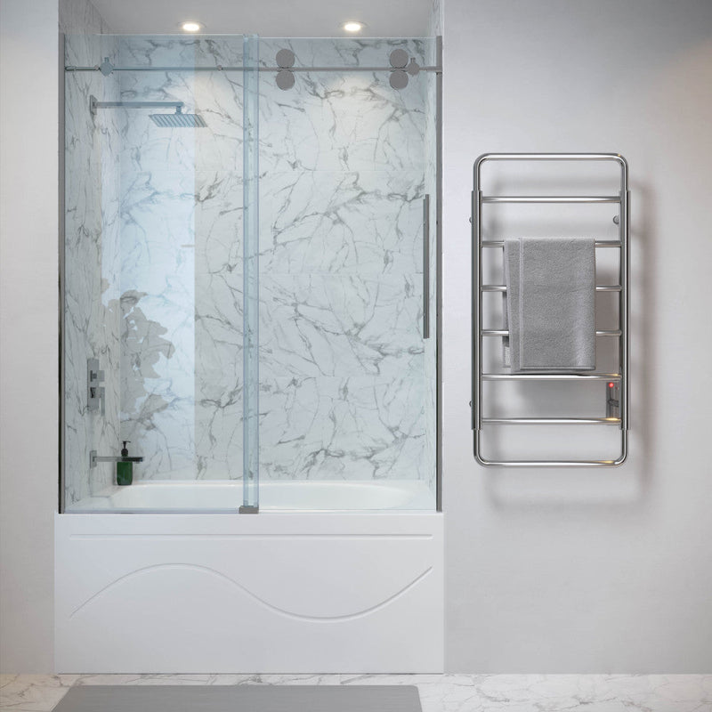 Swiss Madison Ivy 8-Bar Electric Towel Warmer in Chrome