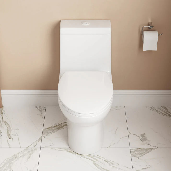 DeerValley ALLY One-Piece Elongated Toilet, 1.1/1.6GPF Dual-Flush with Multiple Colors DV-1F52816