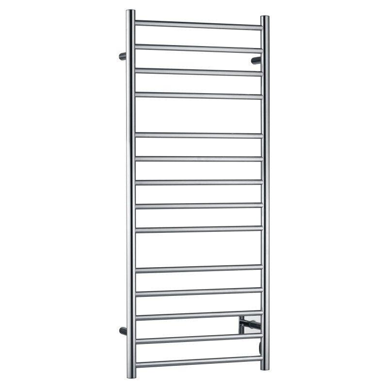 ANZZI Elgon Series 14-Bar Wall Mounted Towel Warmer (20.86" W x 48.62" H), Dual Installation (Hardwire/Plug-In), Quick Warm Time, Rhino Alloy Certified
