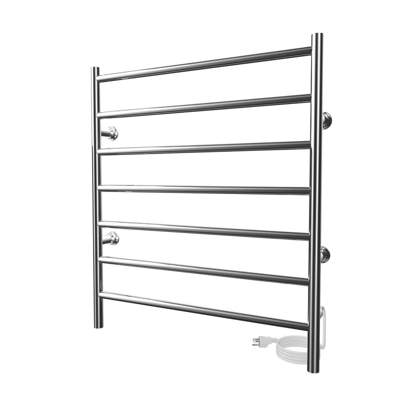 ICO Kontour Linear electric plug-in towel warmer, Chrome