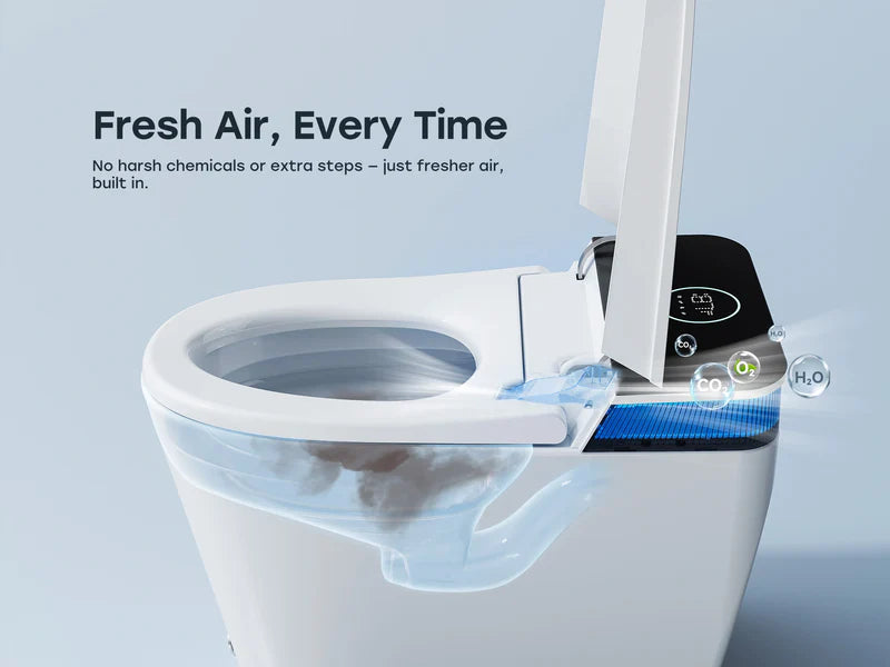HOROW T38P Smart Toilet With Flush Tank And ADA Compliance For 12 Inch Rough In Model