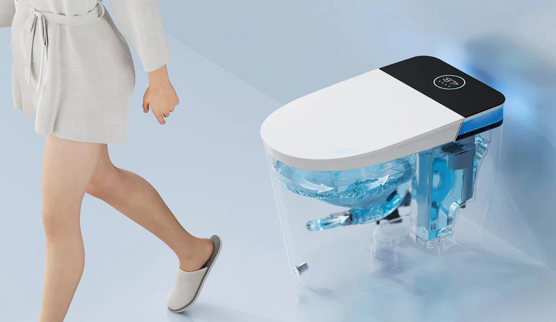 HOROW T38P Smart Toilet With Flush Tank And ADA Compliance For 12 Inch Rough In Model