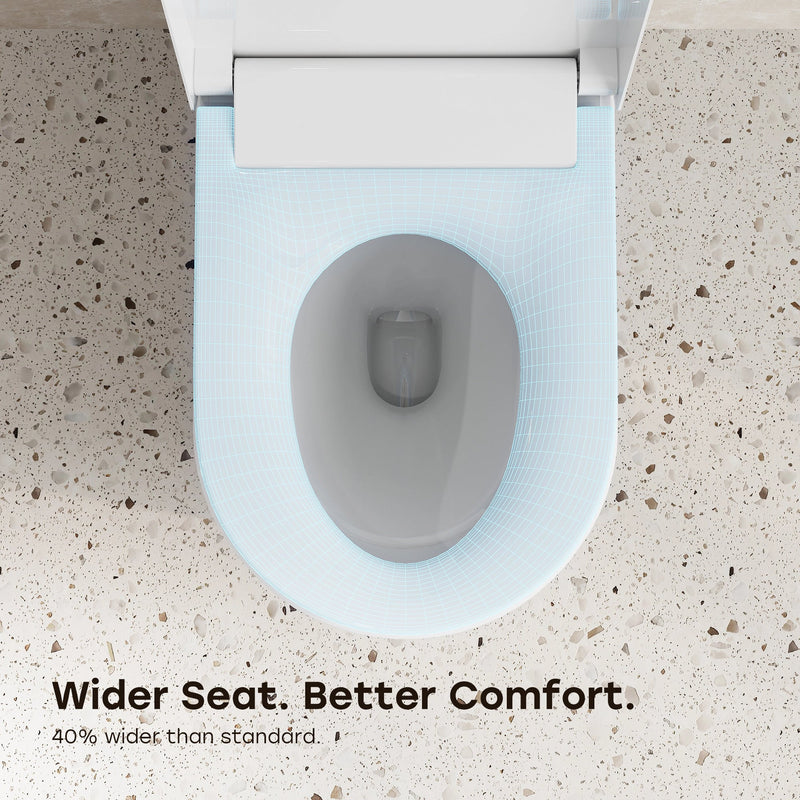 HOROW N30 bidet toilet angled view