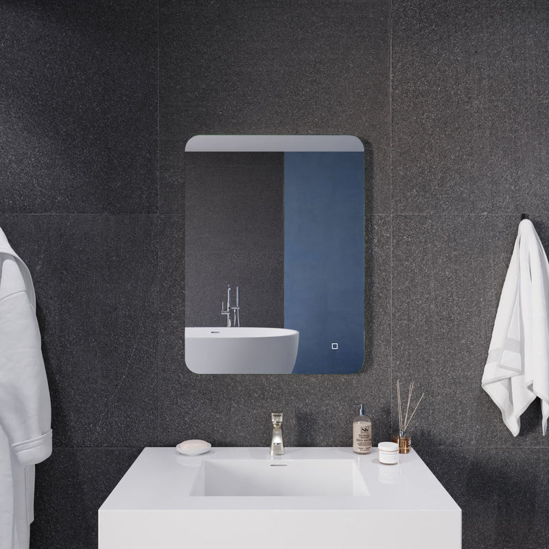 ANZZI LED Back Lighting Bathroom Mirror with Defogger 32-in. x 24-in. BA-LMDFX016AL