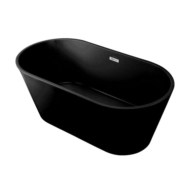 Swiss Madison Claire 60 in. Matte Black Freestanding Tub Specification