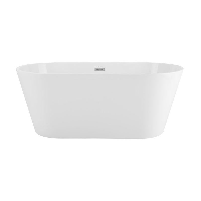 Swiss Madison Claire 60 in. Freestanding Bathtub White Specification Sheet
